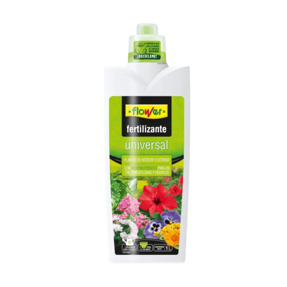 Flower Fertilizante Líquido Abono Universal 1L FLOWER