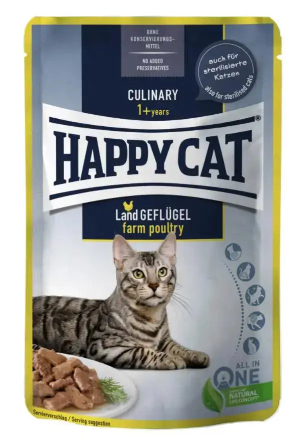 Happy Cat Culinary Meat In Sauce Weidelamm Pouch 85g - Mejor Precio - Mascotas Ávila