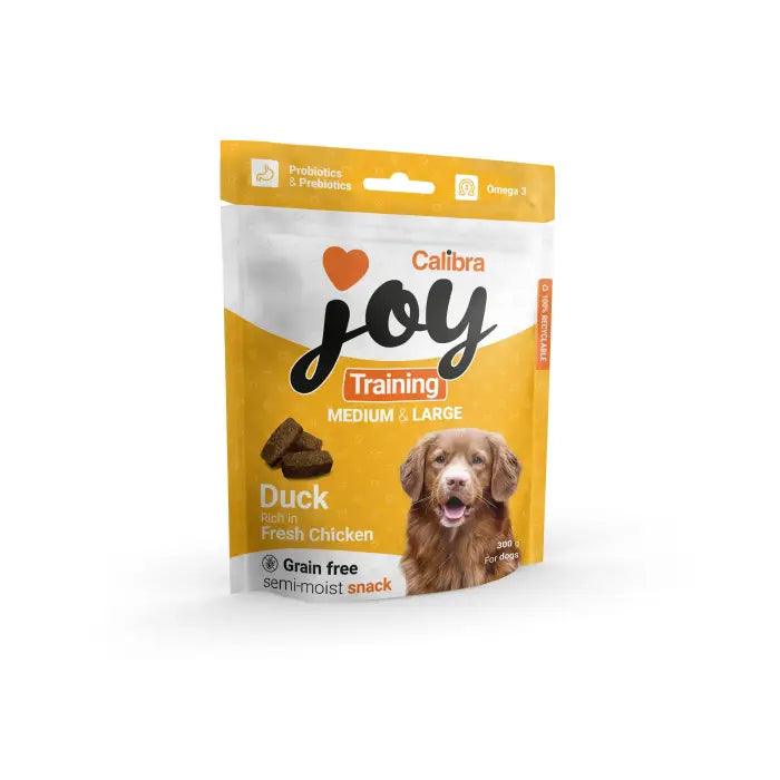Calibra Joy Dog Training Medium&Large Duck&Chicken 300Gr - Mejor Precio - Mascotas Ávila