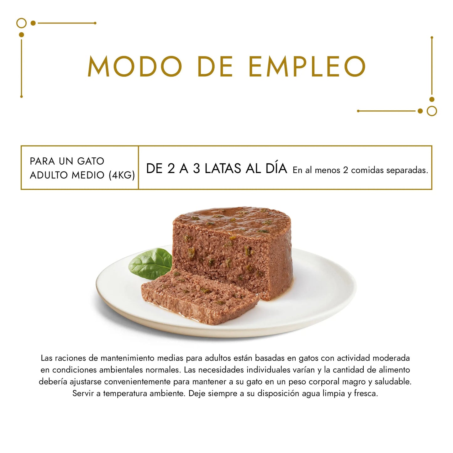 Gourmet Gold Mousse Pato y Espinaca 85 g PURINA