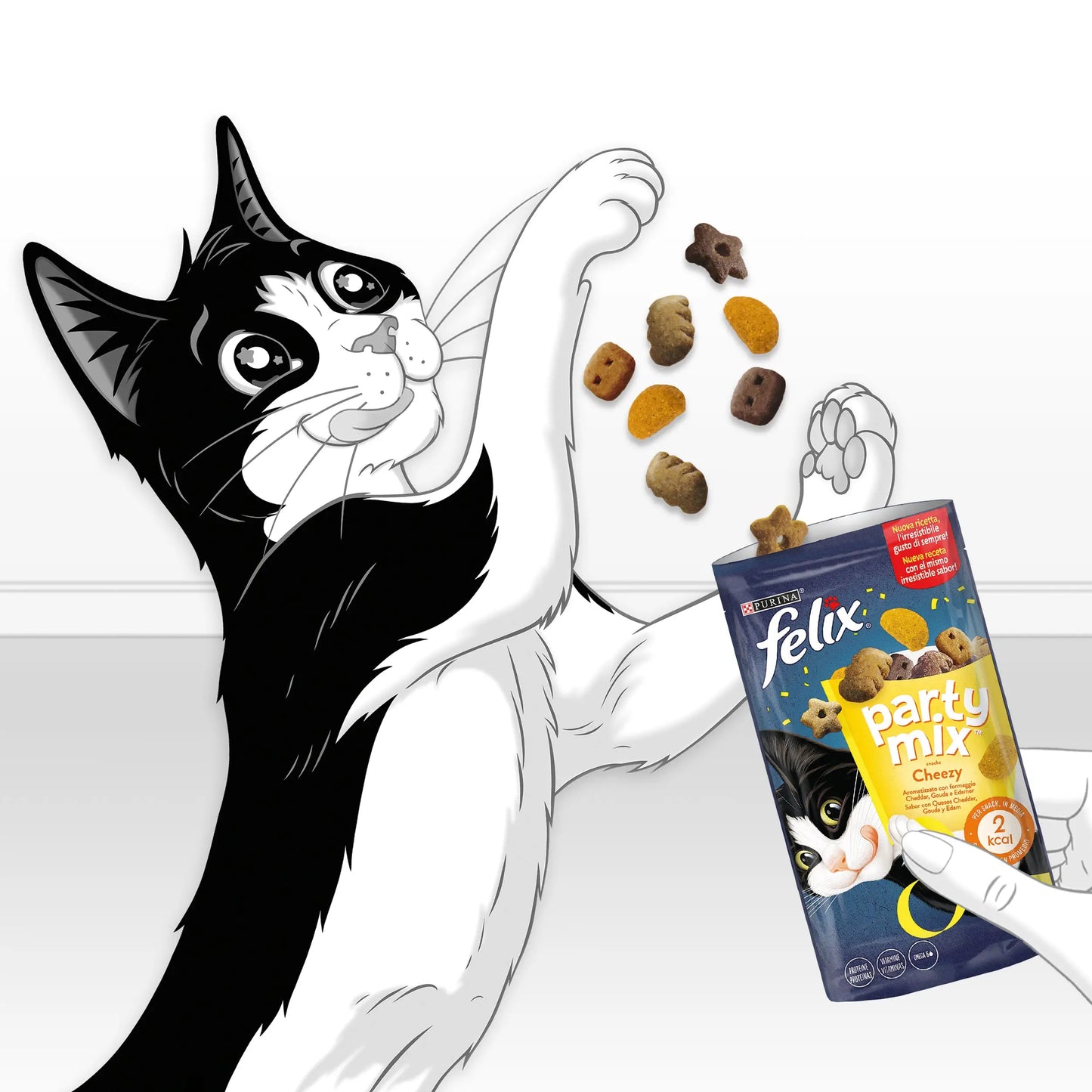 Felix Party Mix Cheezy Mix 60 g FELIX