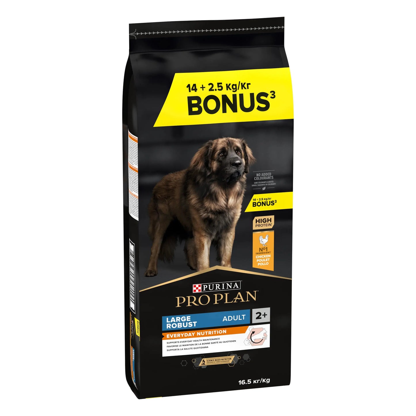 Pro Plan Dog Large Robust Adult Pollo 14 kg+2,5 kg gratis PURINA
