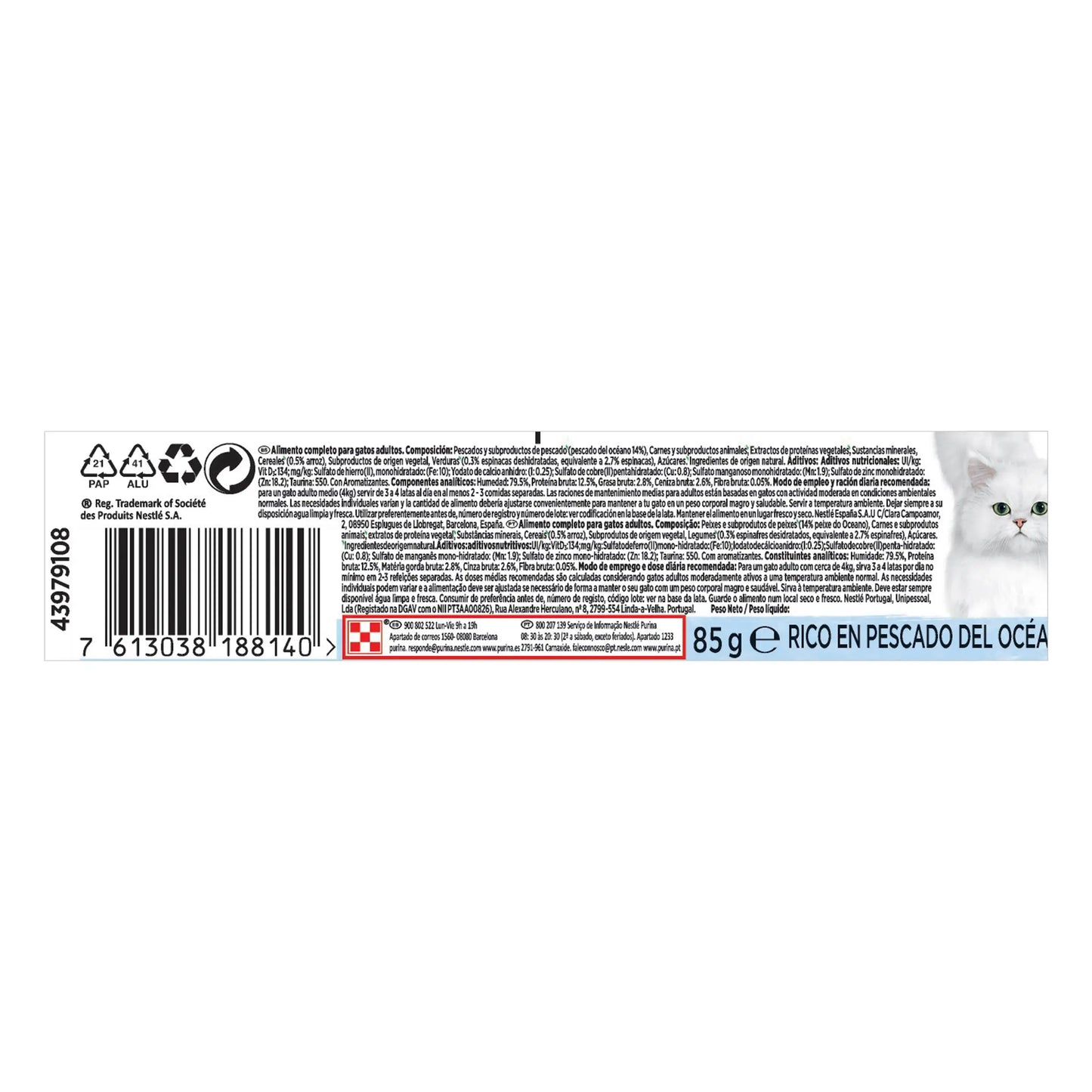 Gourmet Nature'S Creations Pescado Oceánico 85 g PURINA