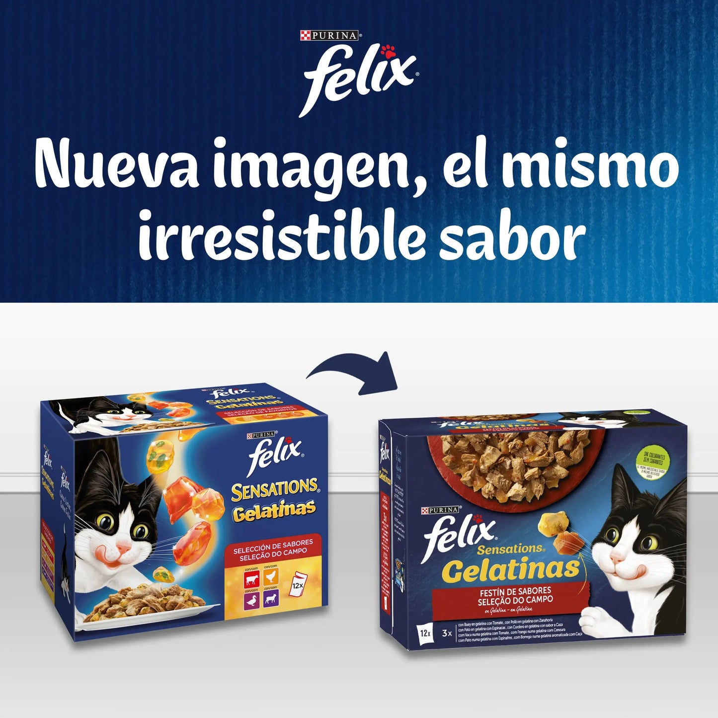 Felix Sensations Selección Pescado Pack 4X85 g FELIX
