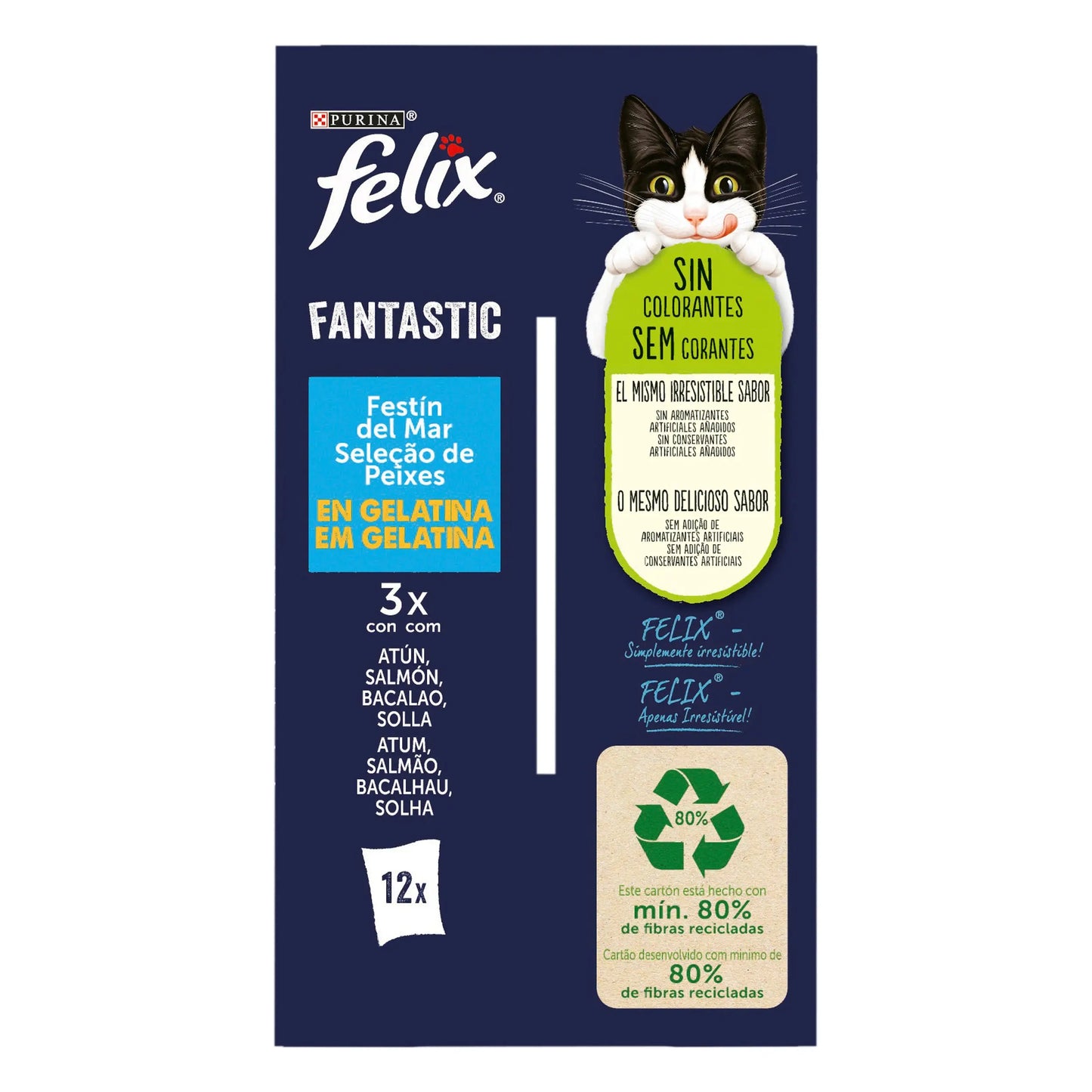 Felix Fantastic Festin Del Mar Pack 12X85 g FELIX