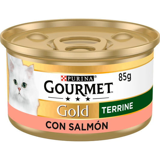 Gourmet Gold Terrine Salmón 85 g PURINA