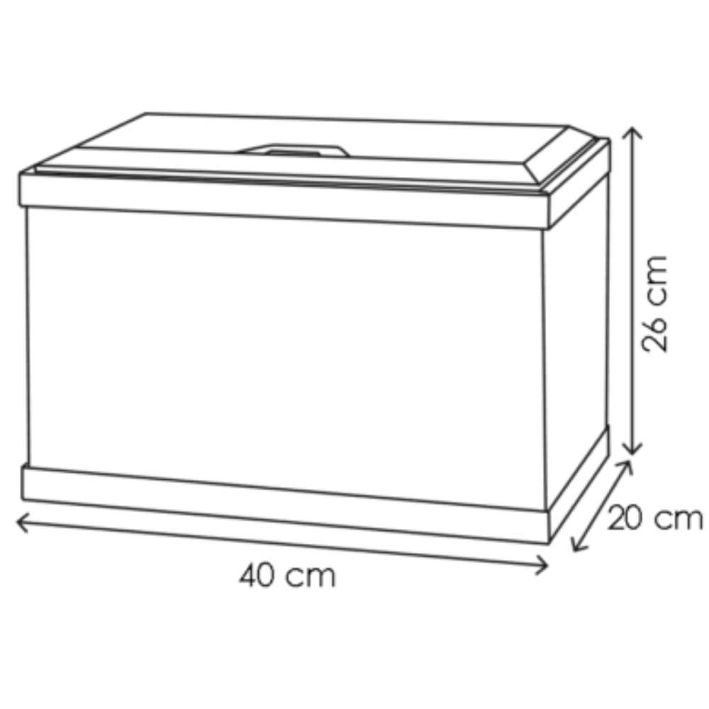 Acuario Aqua 20 Light Sin Pantalla de Ciano CIANO Mascotas-Ávila