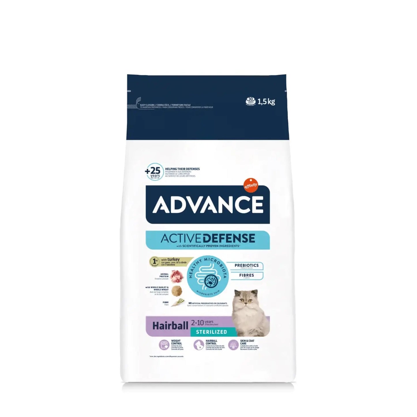 Advance Cat Sterilized Hairball 1,5kg al mejor precio online