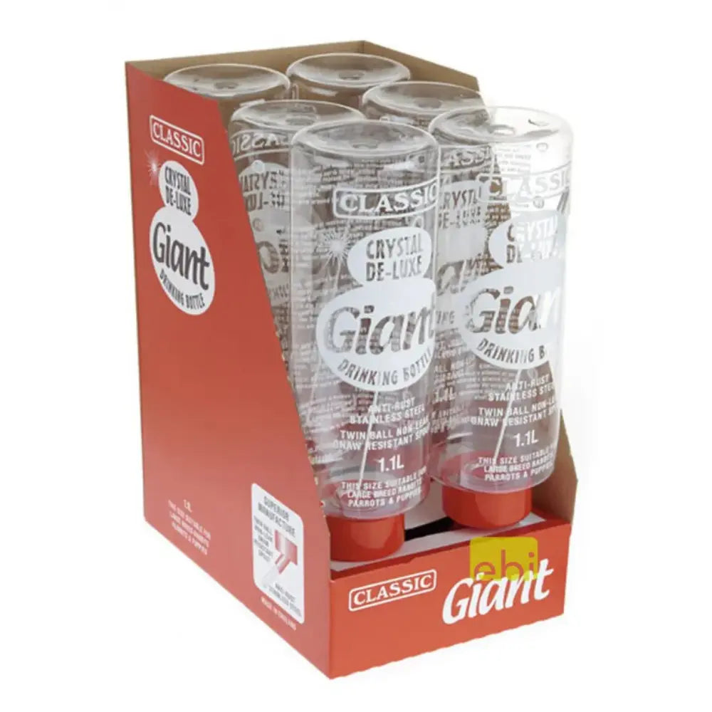 Bebedero Roedores Plástico Cristal EBI Mascotas-Ávila