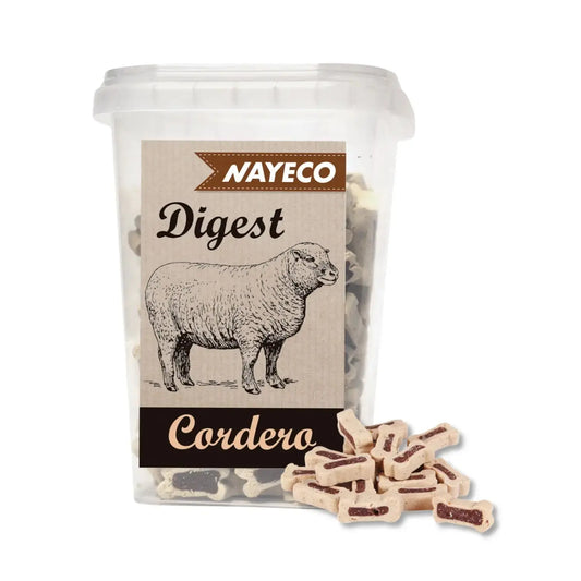 Bote de Snacks Digest Huesitos para Perros Varios Sabores Nayeco