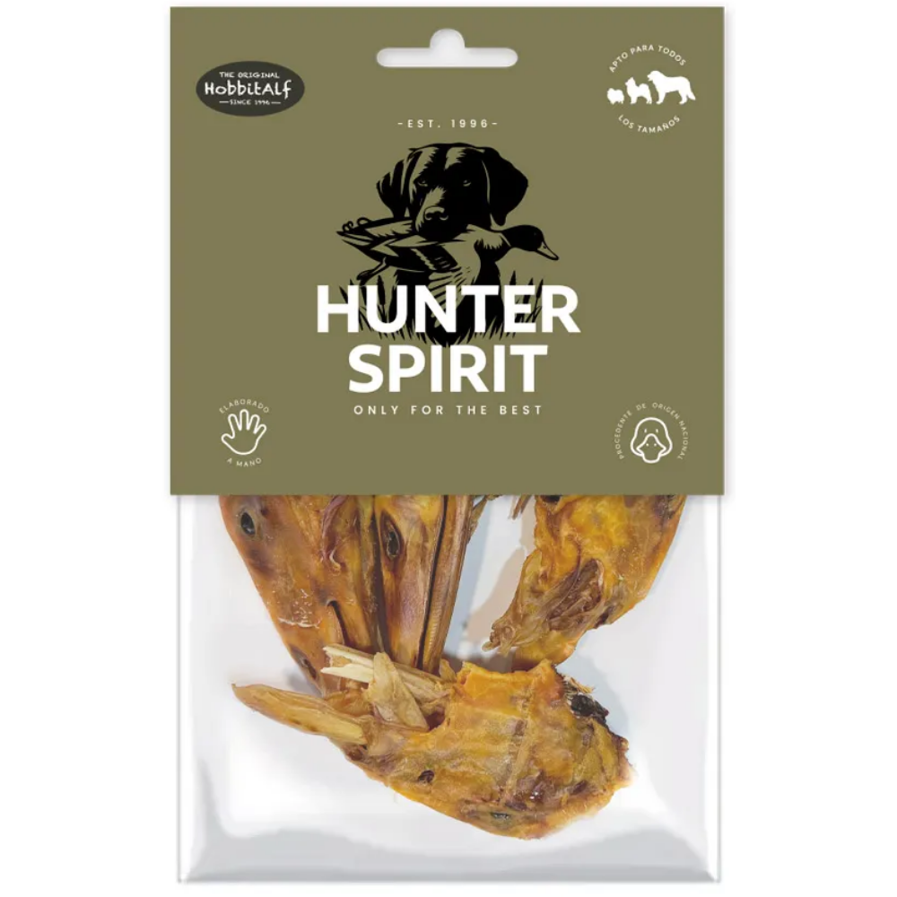 Cabezas de Pato 150 g - Snack Natural para Perros Hobbit Alf HOBBIT.ALF Mascotas-Ávila