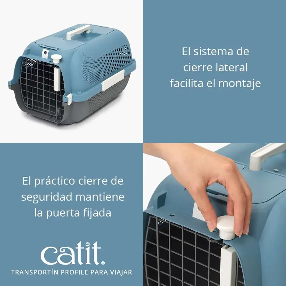 Catit Transportín Profile - S Gris CATIT Mascotas-Ávila