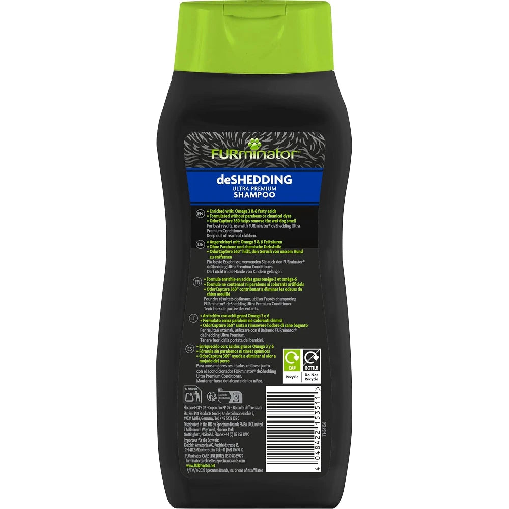 Champú Furminator Ultra Regulador de Muda FURMINATOR Mascotas-Ávila
