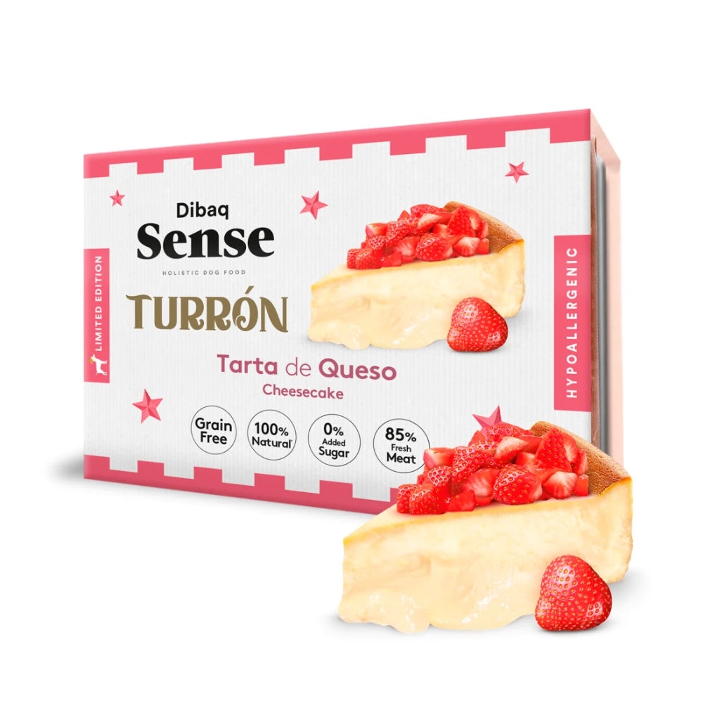 Dibaq Sense Turrón para Perros 100% Natural Sin Cereales Ni Azúcares Añadidos 185 g DIBAQ Mascotas-Ávila