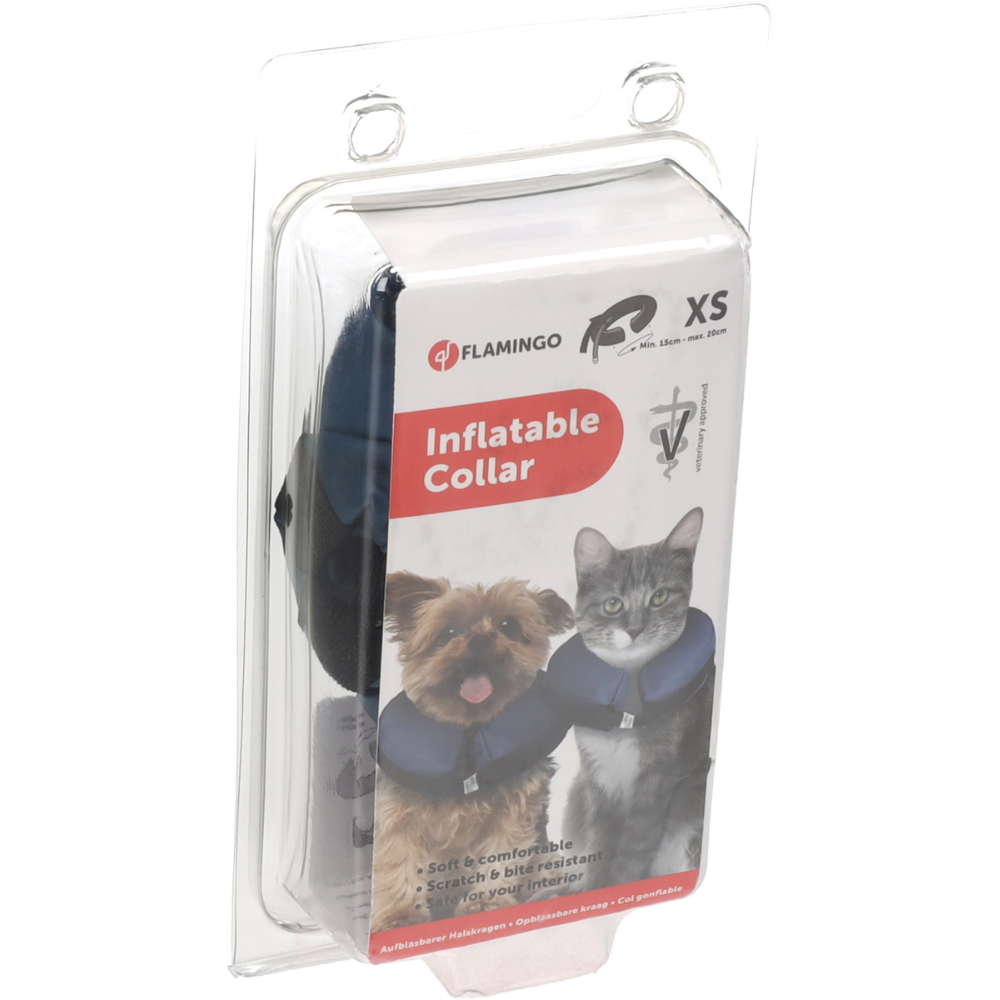 Flamingo Collar Isabelino Inflable Operación Perro FLAMINGO Mascotas-Ávila