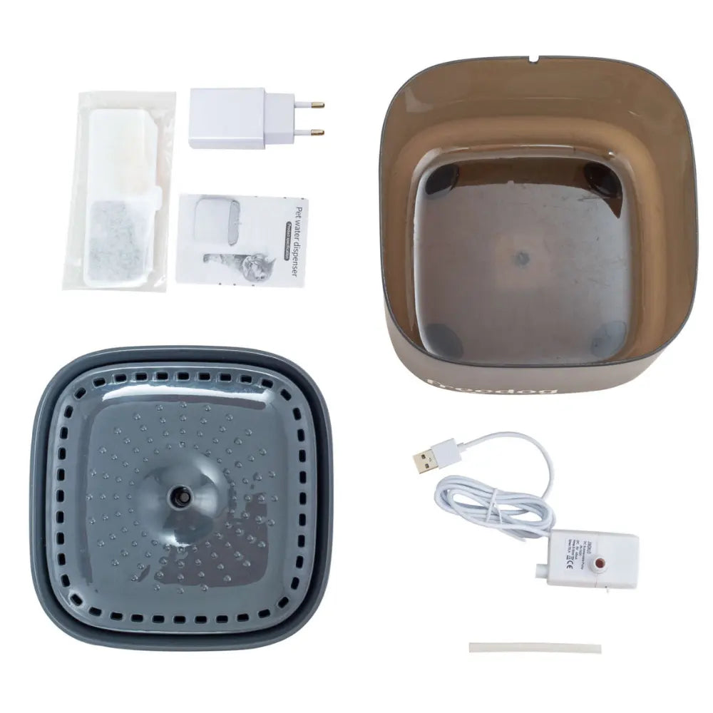 Fuente Automática de Agua Freeflow 3L Para Perros y Gatos (Filtro Incluido) FREEDOG Mascotas-Ávila