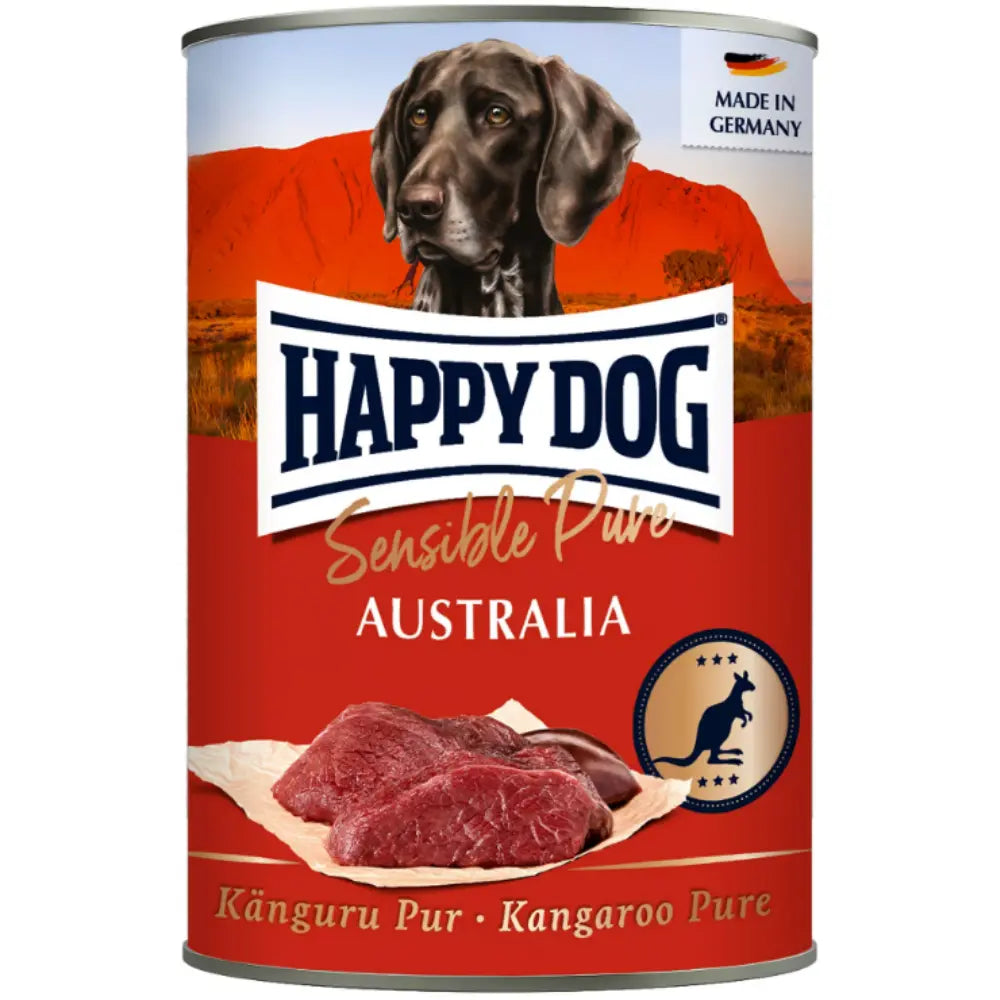 Happy Dog Sensible Pure Australia Carne de Canguro 400 g Lata Happy Dog Mascotas-Ávila