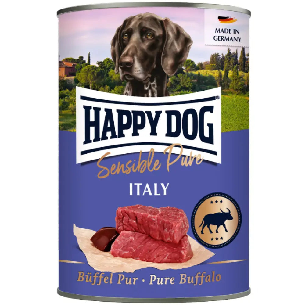 Happy Dog Sensible Pure Italy Carne de Búfalo 400 g Lata Happy Dog Mascotas-Ávila