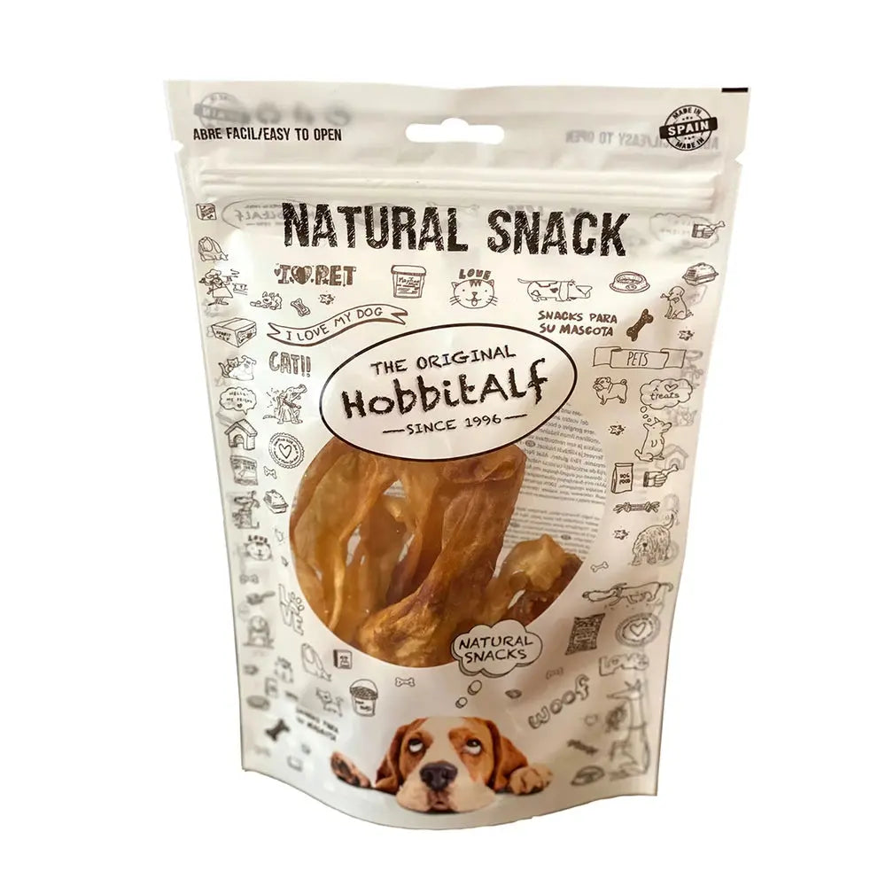 Hobbitalf Orejas Deshidratadas de Cordero Pack 6 uds Snack Natural para Perros HOBBITALF Mascotas-Ávila