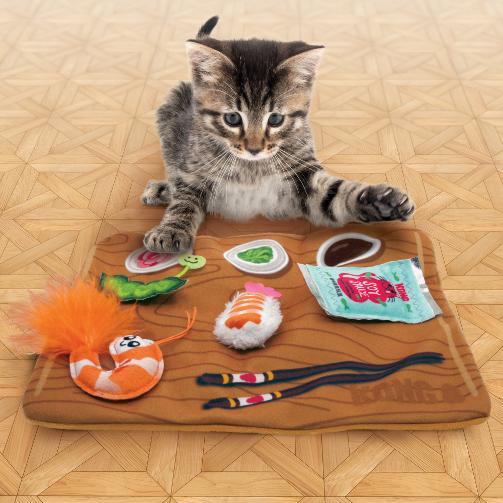 Kong Pull-A-Partz Sushi KONG Mascotas-Ávila
