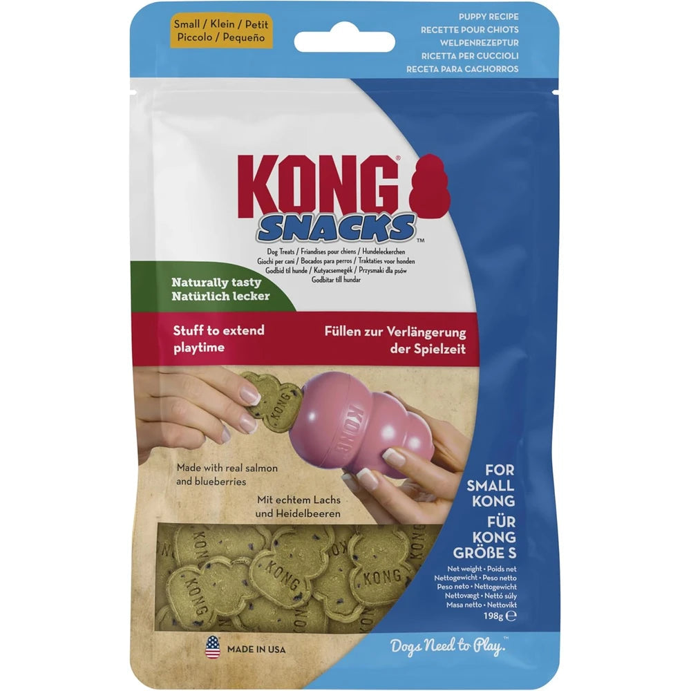 Kong Puppy Snacks Galletas Naturales para Cachorros de Hígado de Pollo KONG Mascotas-Ávila