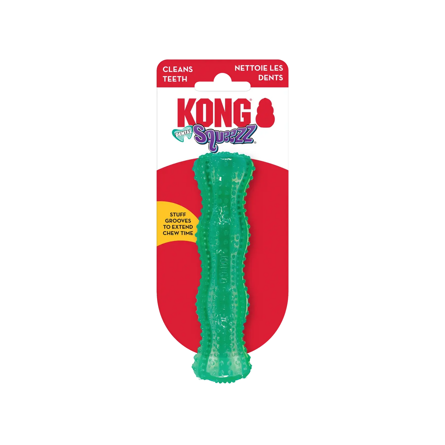 Kong Squeezz Dental Stick M Juguete para Perros KONG Mascotas-Ávila