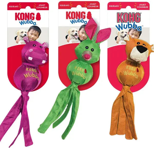 Kong Wubba Friend Ballistic L Juguete para Perros 1 ud KONG Mascotas-Ávila