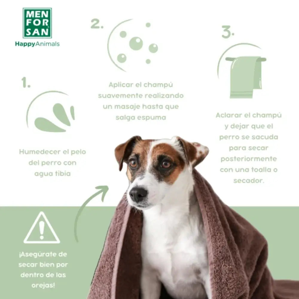 Menforsan Champú con Aloe Vera 100% Natural - 300 ml MENFORSAN