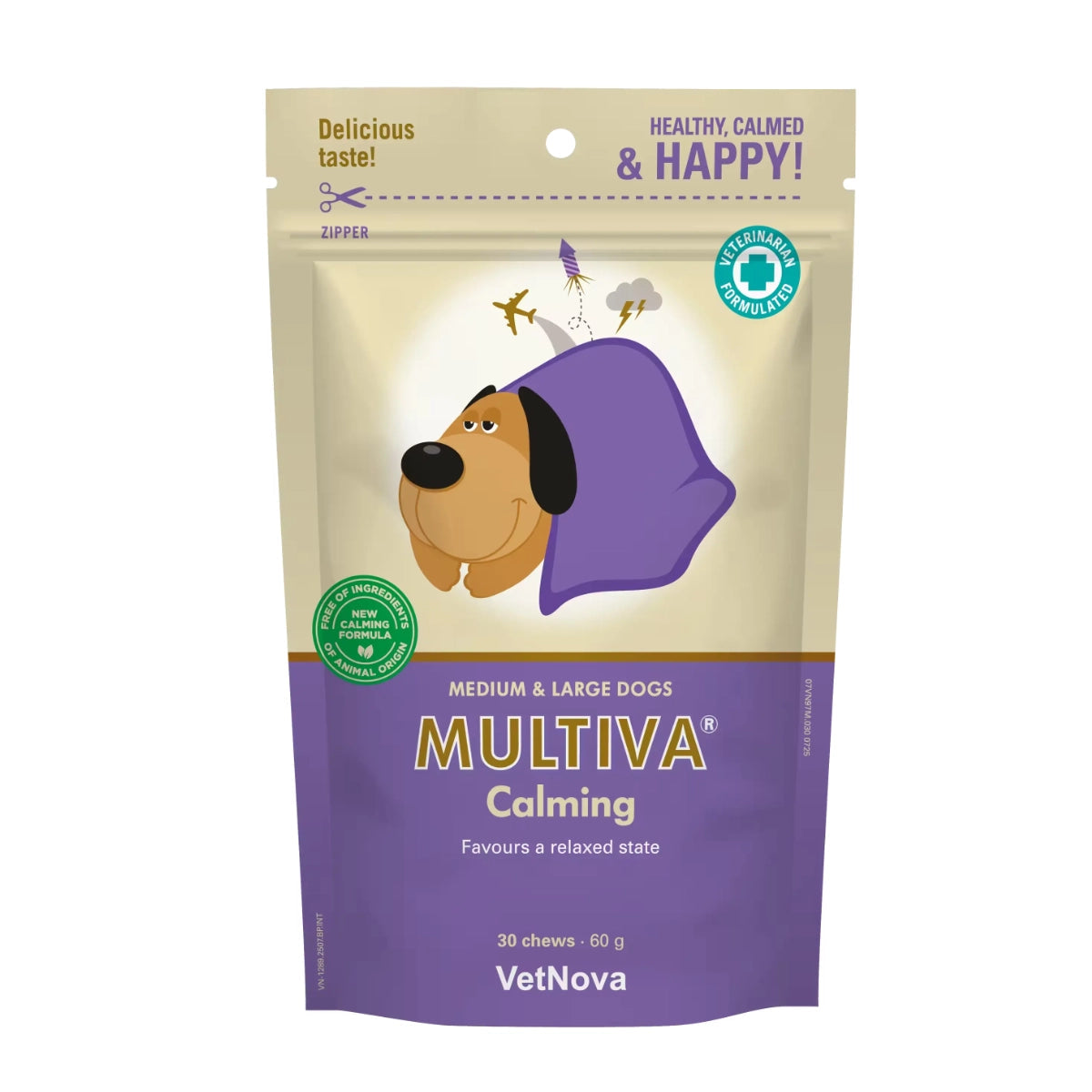 Multiva Calming Medium y Large Perros VETNOVA Mascotas-Ávila
