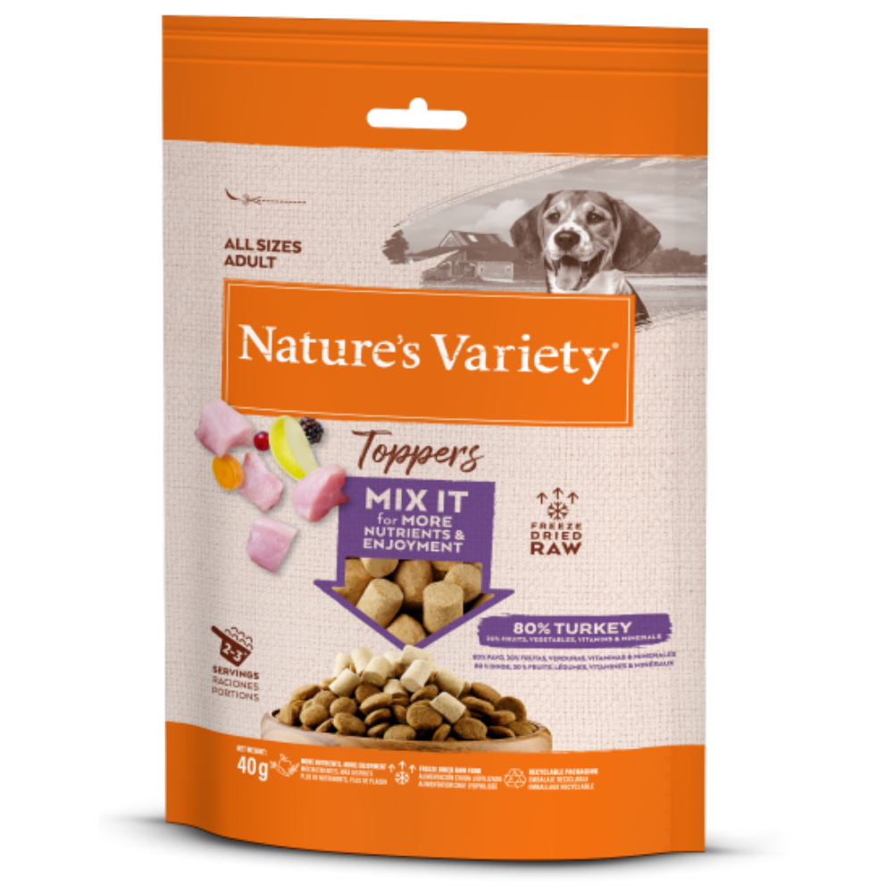 Nature'S Variety Toppers Liofilizados para Perros 40 g NATURE'S VARIETY Mascotas-Ávila