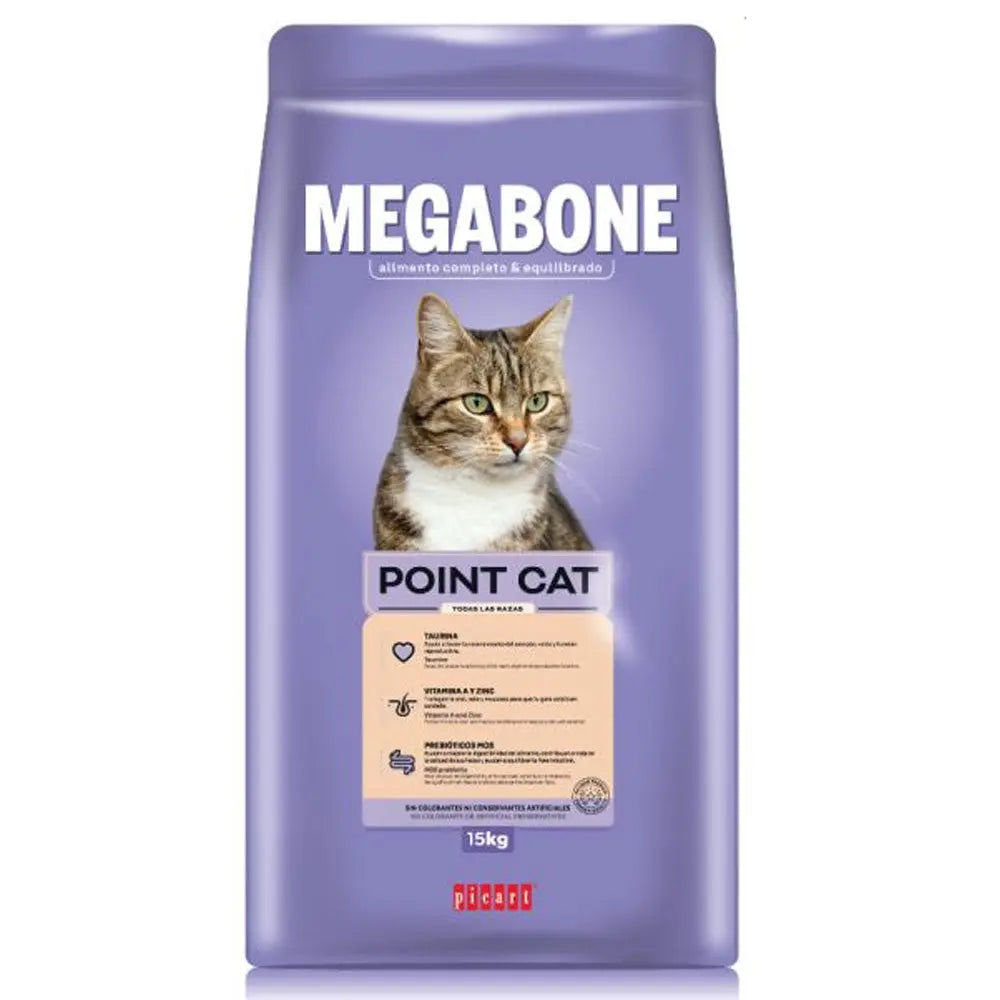 Picart Megabone Point Cat Pienso para Gatos PICART MEGABONE Mascotas-Ávila