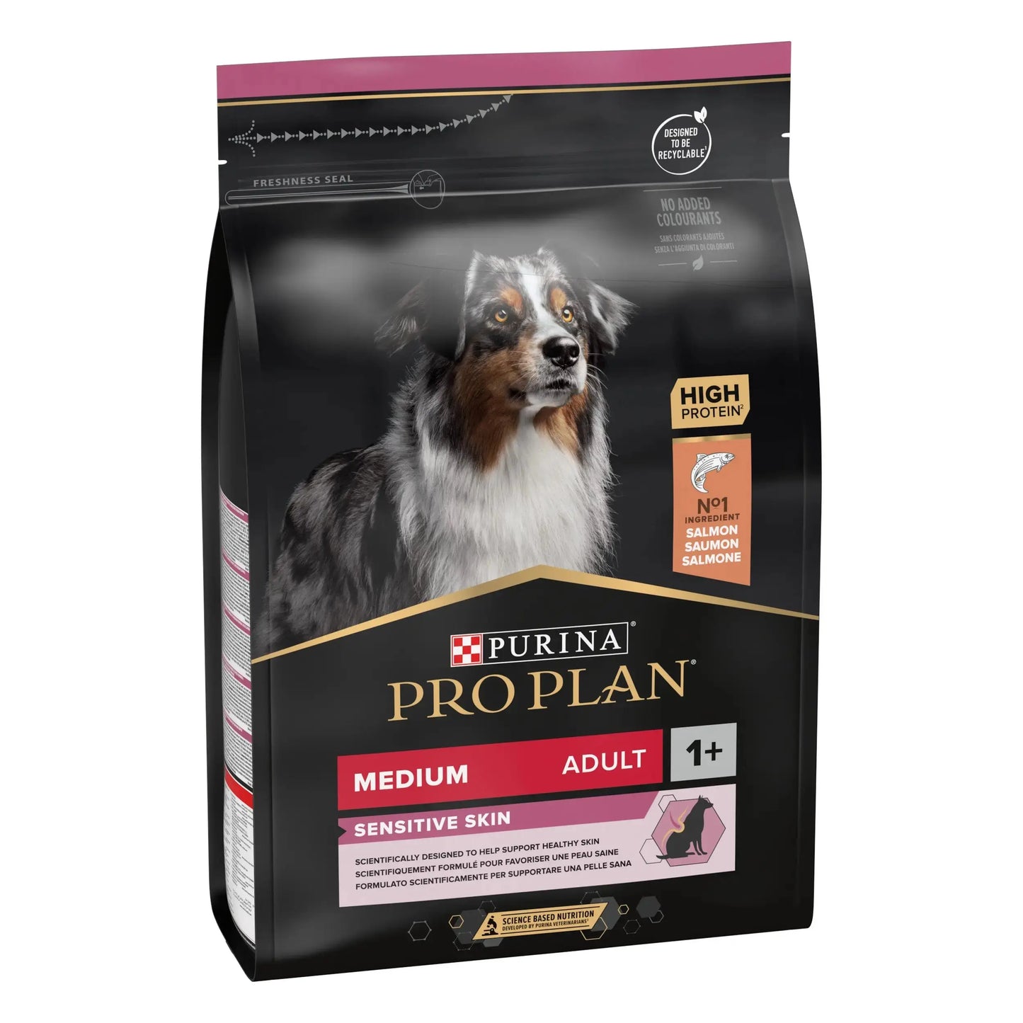 Pro Plan Dog Medium Adult Skin Salmón 3 kg PURINA