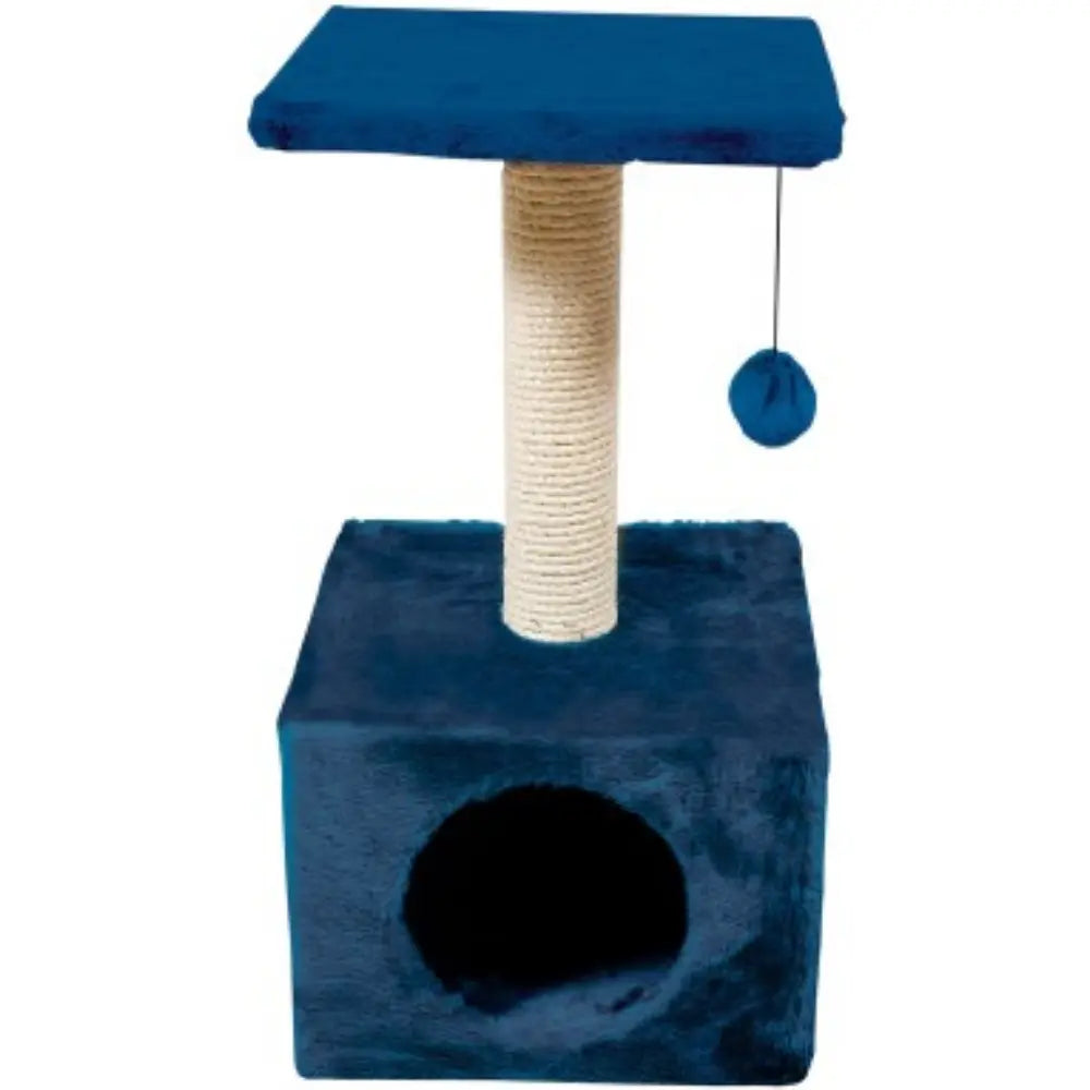 Azul Petróleo Rascador Savanna Town para Gatos Nayeco NAYECO Mascotas-Ávila