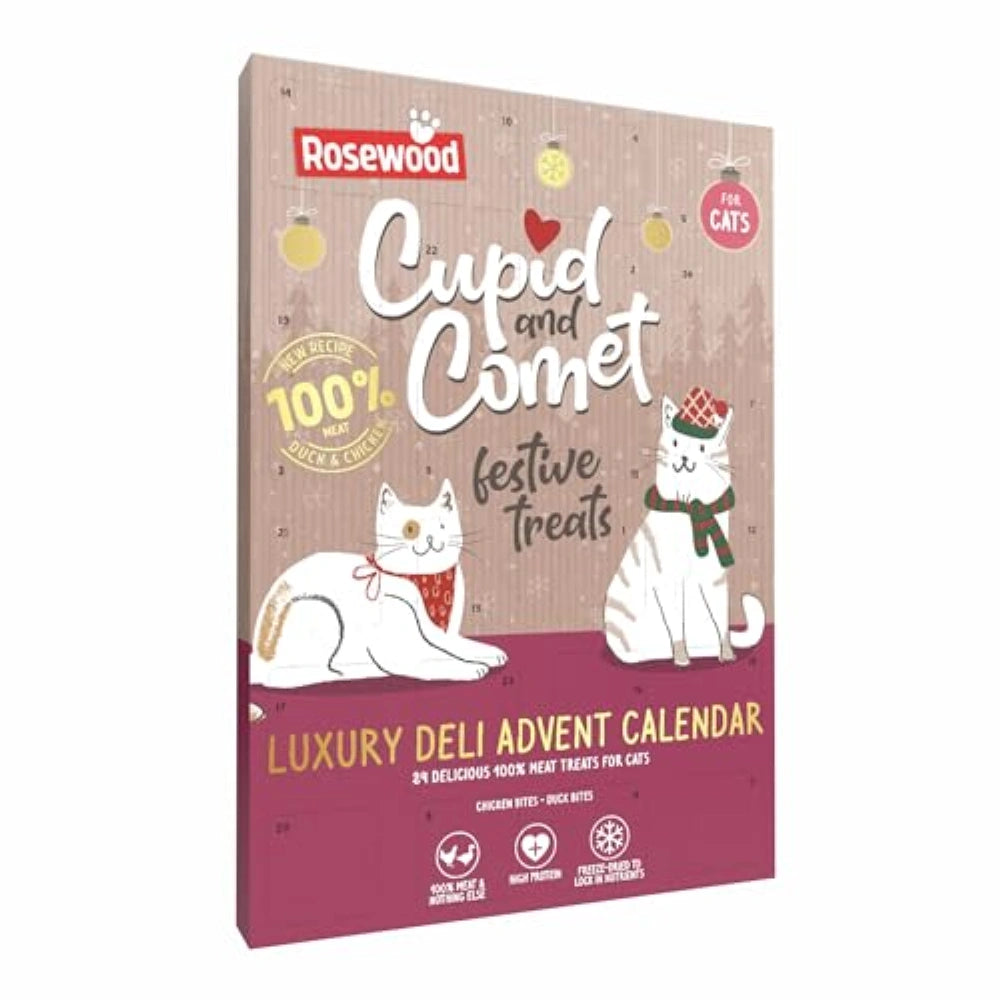 Rosewood Calendario de Adviento de Lujo Snack para Gatos 30g ROSEWOOD Mascotas-Ávila