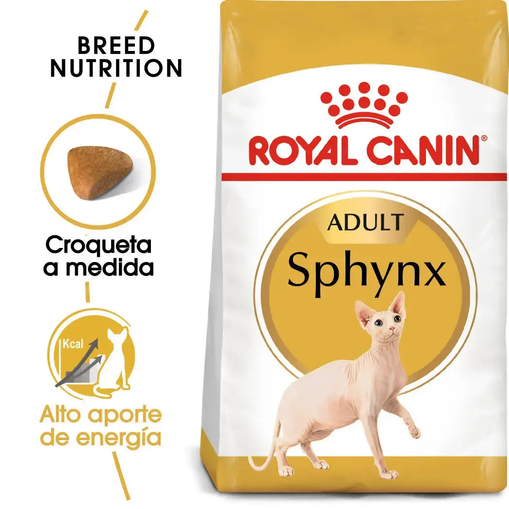 Royal Canin Sphynx 2 kg Pienso para Gatos Egipcios Esfinge ROYAL CANIN Mascotas-Ávila