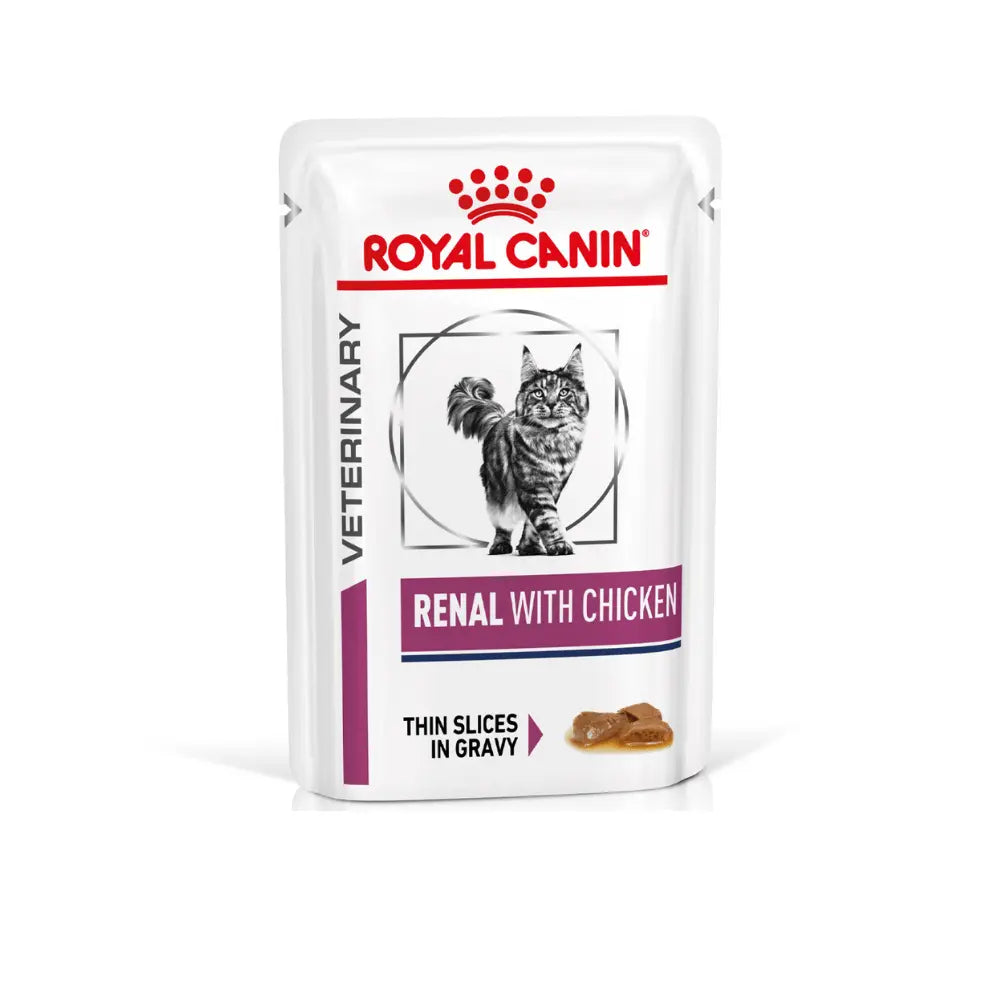 Royal Canin Veterinary Renal con Pollo Sobre 85 g Gato húmedo ROYAL CANIN VETERINARY Mascotas-Ávila
