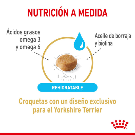 Royal Canin Yorkshire Terrier Ageing 8+ Pienso para Perros de Raza