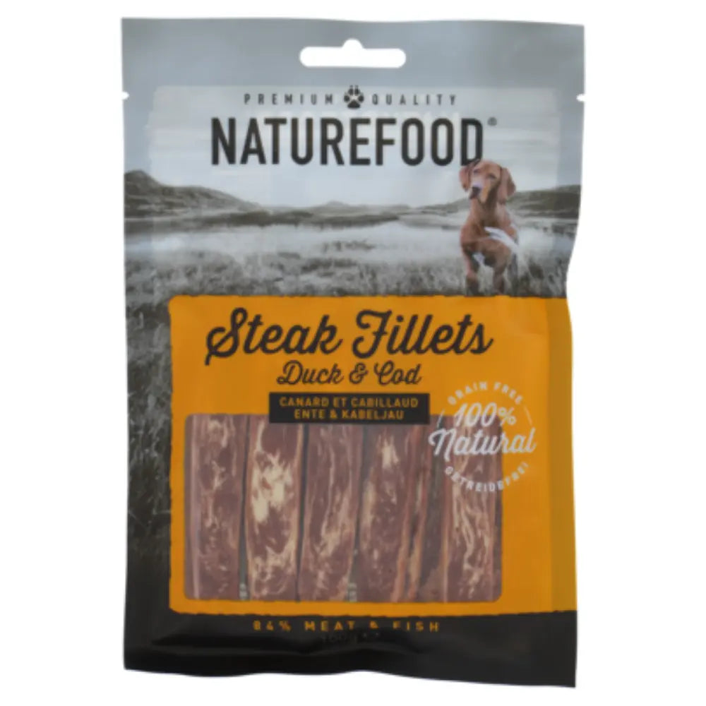 Snack Dog Naturefood Filete de Pato 100 g NATUREFOOD Mascotas-Ávila