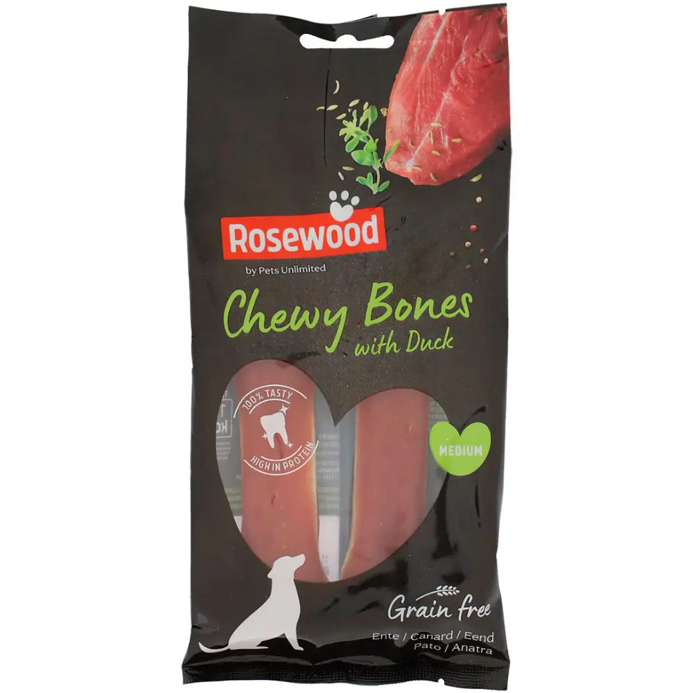 Snack Dog Pets Hueso Masticable con Pato 80 g PETS UNILIMITED Mascotas-Ávila