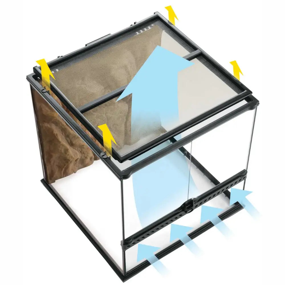 Terrario Exo Terra Mini X-Tall 30X30X60 cm EXOTERRA Mascotas-Ávila