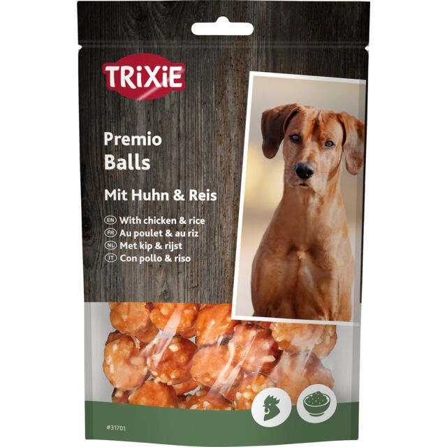 Trixie Snack Rice Chicken Balls Bolas de Pollo y Arroz para Perros TRIXIE Mascotas-Ávila