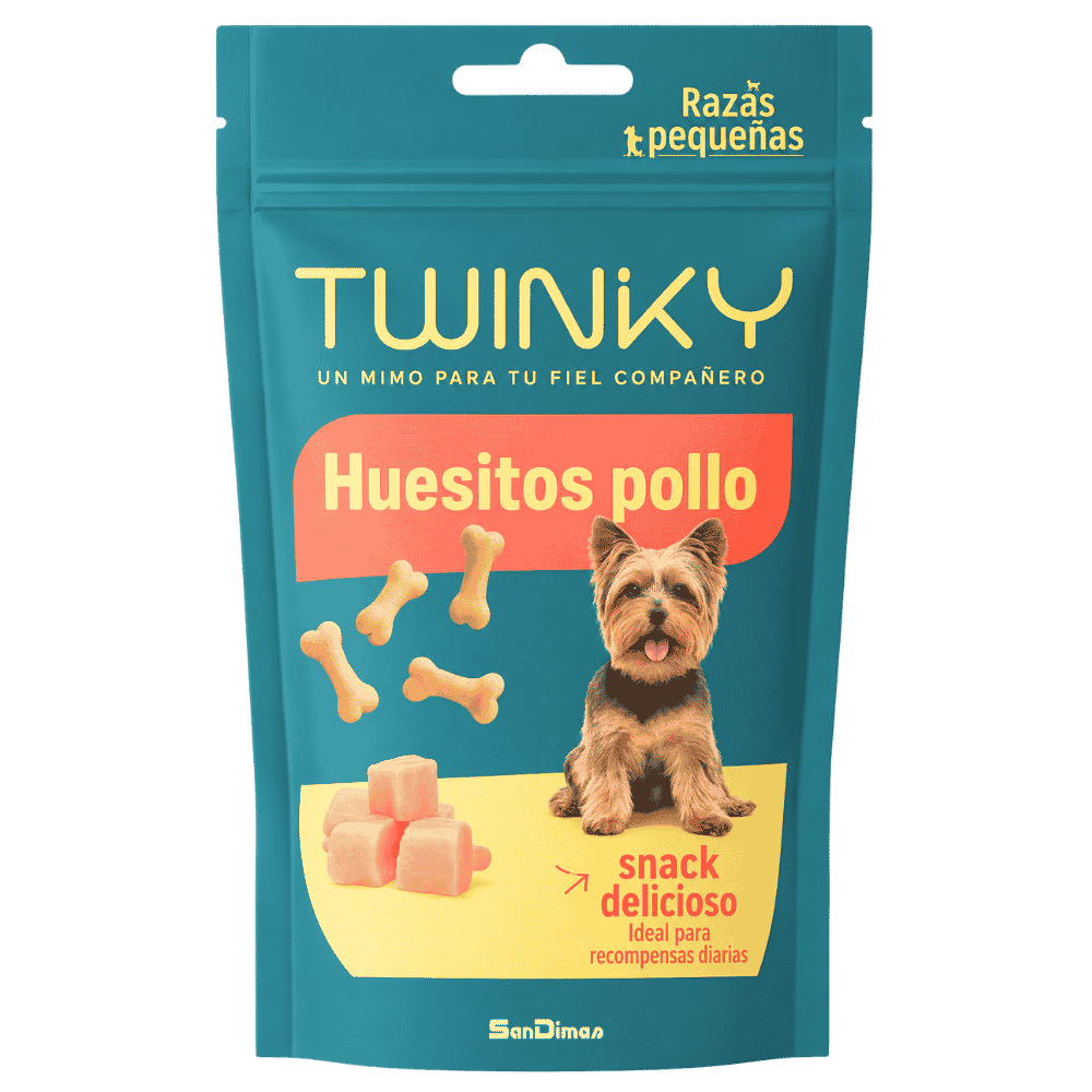 Twinky Huesitos de Pollo 60 g Snack para Perros SANDIMAS Mascotas-Ávila