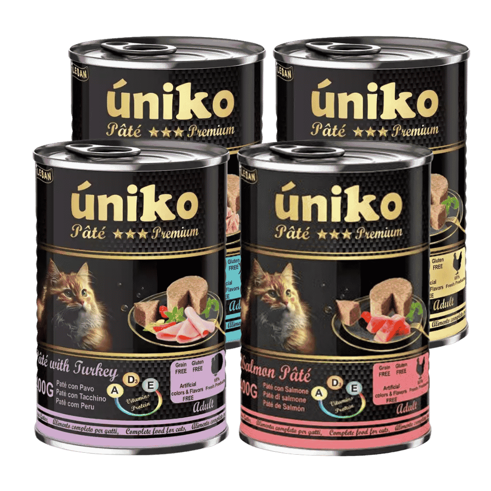 Uniko Comida Húmeda Paté para Gatos 400 g UNIKO Mascotas-Ávila