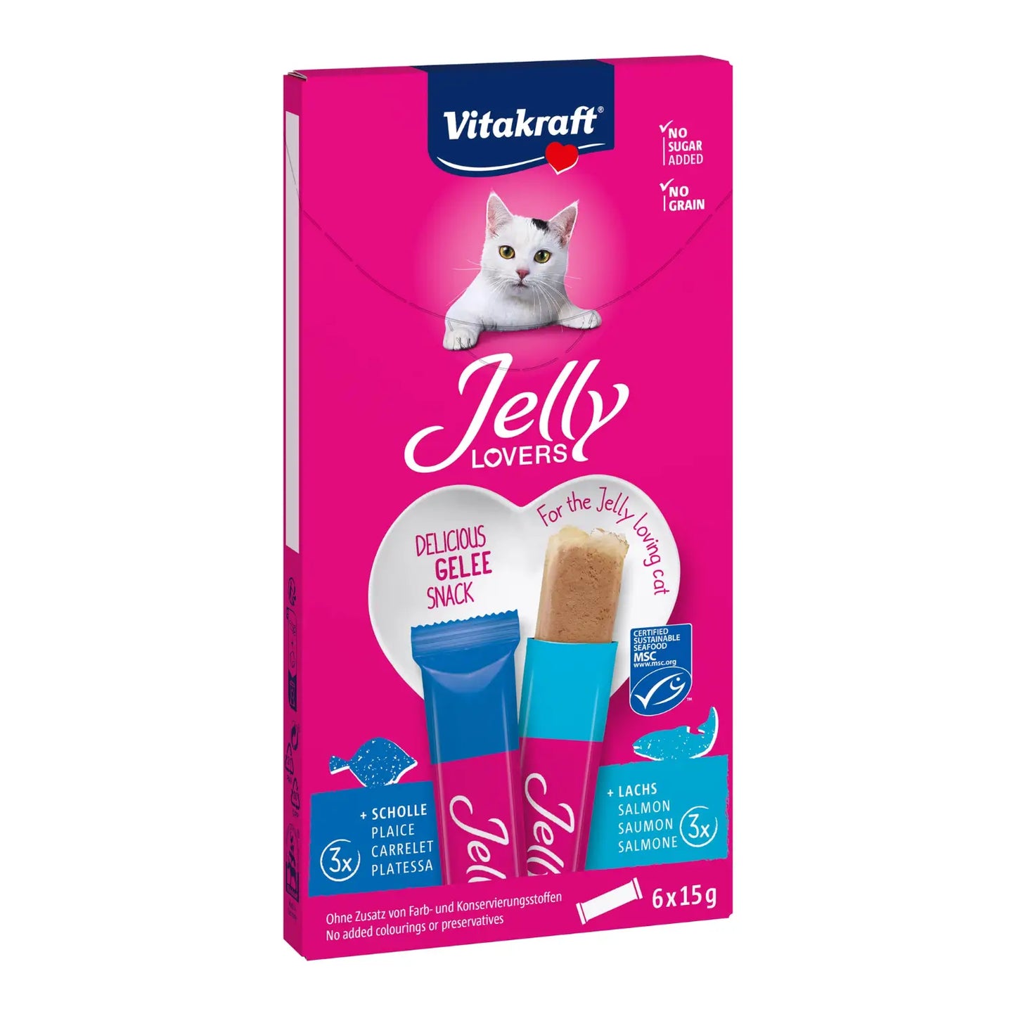 Vitakraft Cat Snack Jelly Lovers 6x15g - Mejor Precio - Mascotas Ávila