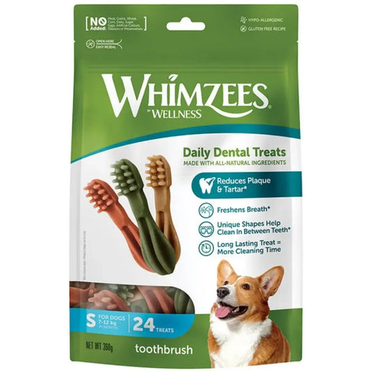 Whimzees Cepillo Mix Bolsa 360 g