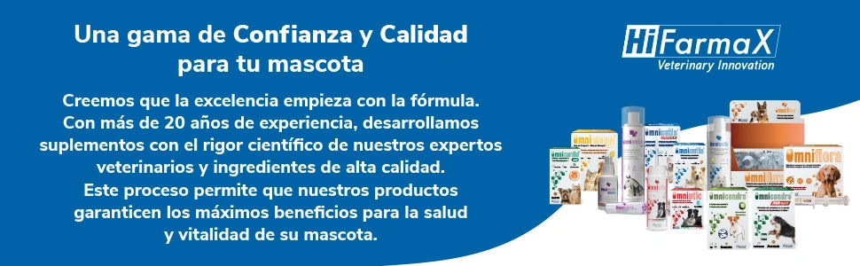 Banner promocional Omnicutis Líquido 200 ml Suplemento con Vitaminas, Zinc, Omega 3 y MSM para Perros y Gatos