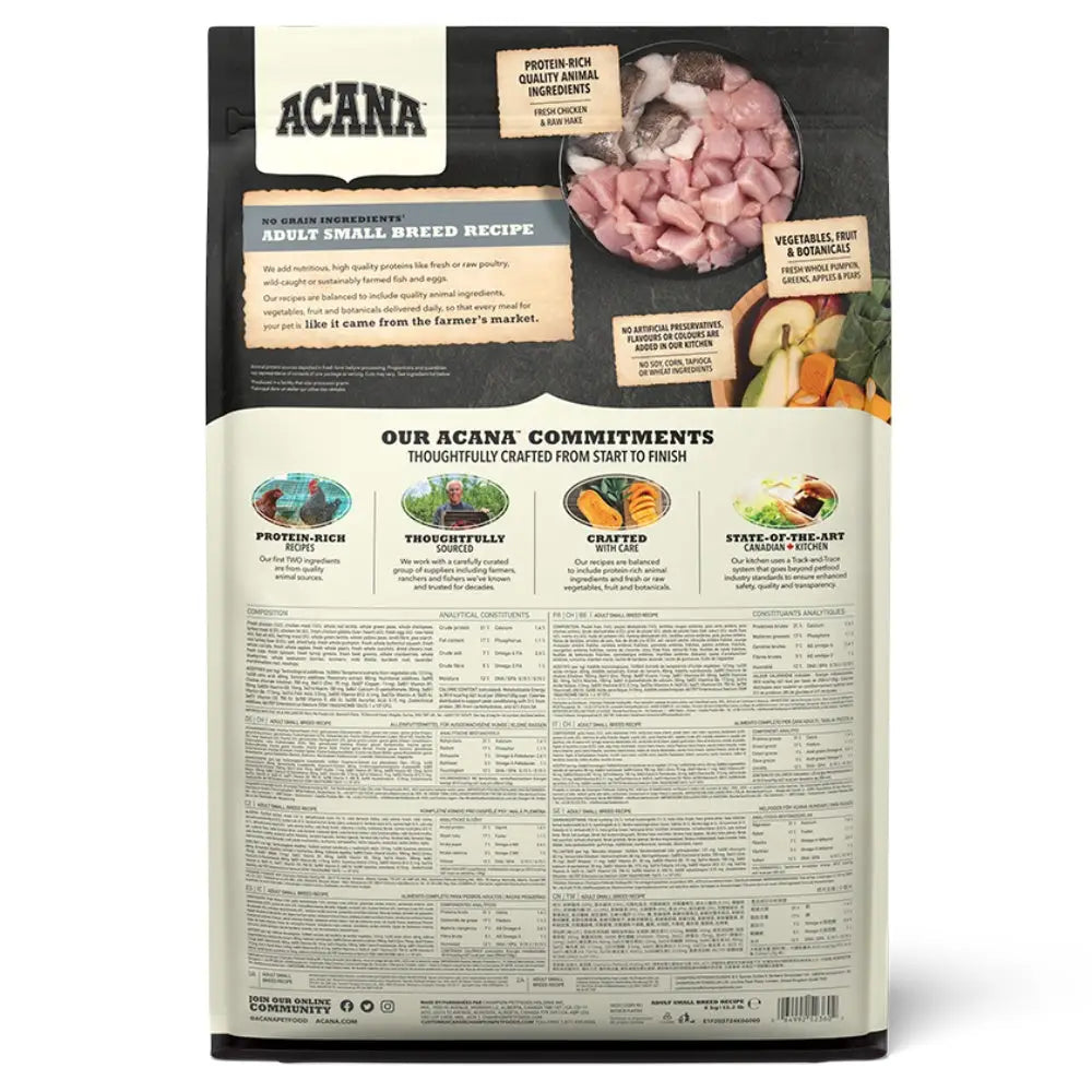 Acana Adult Small Breed Dog - Mejor Precio - Mascotas Ávila