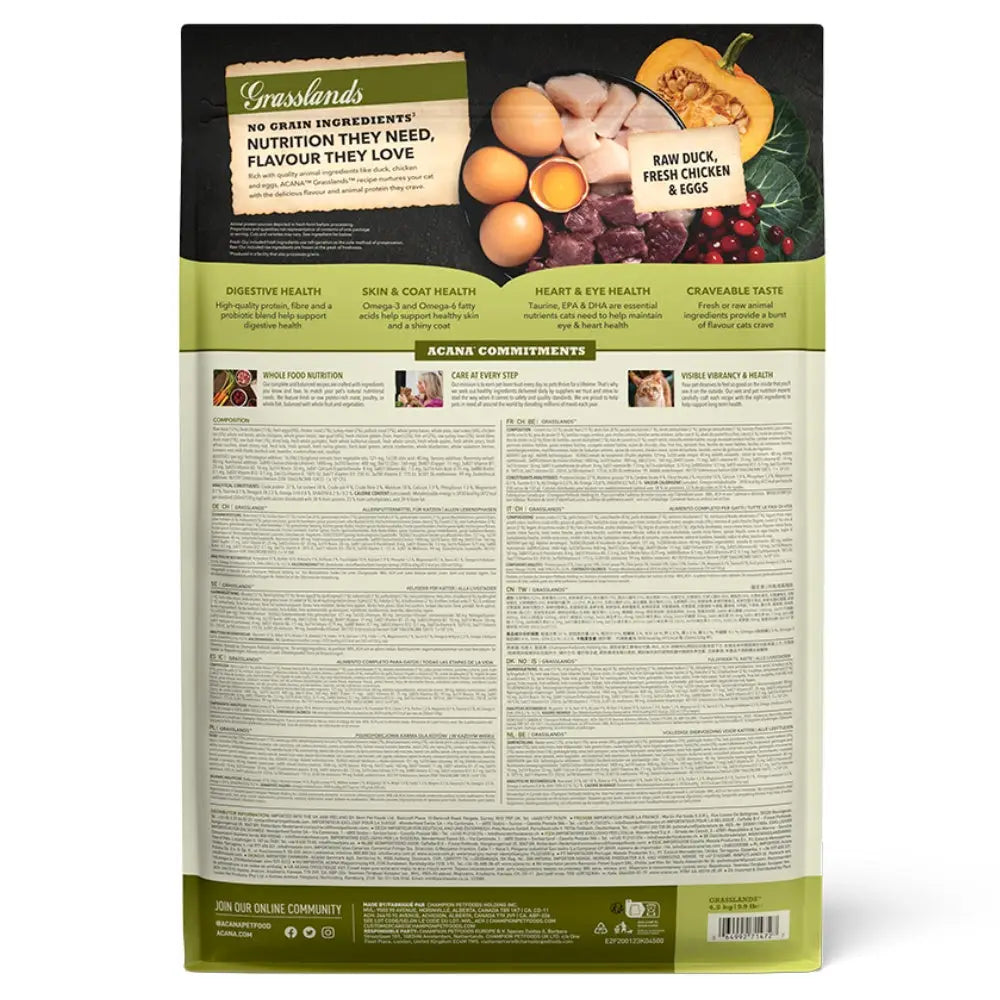 Acana Cat Grasslands - Mejor Precio - Mascotas Ávila