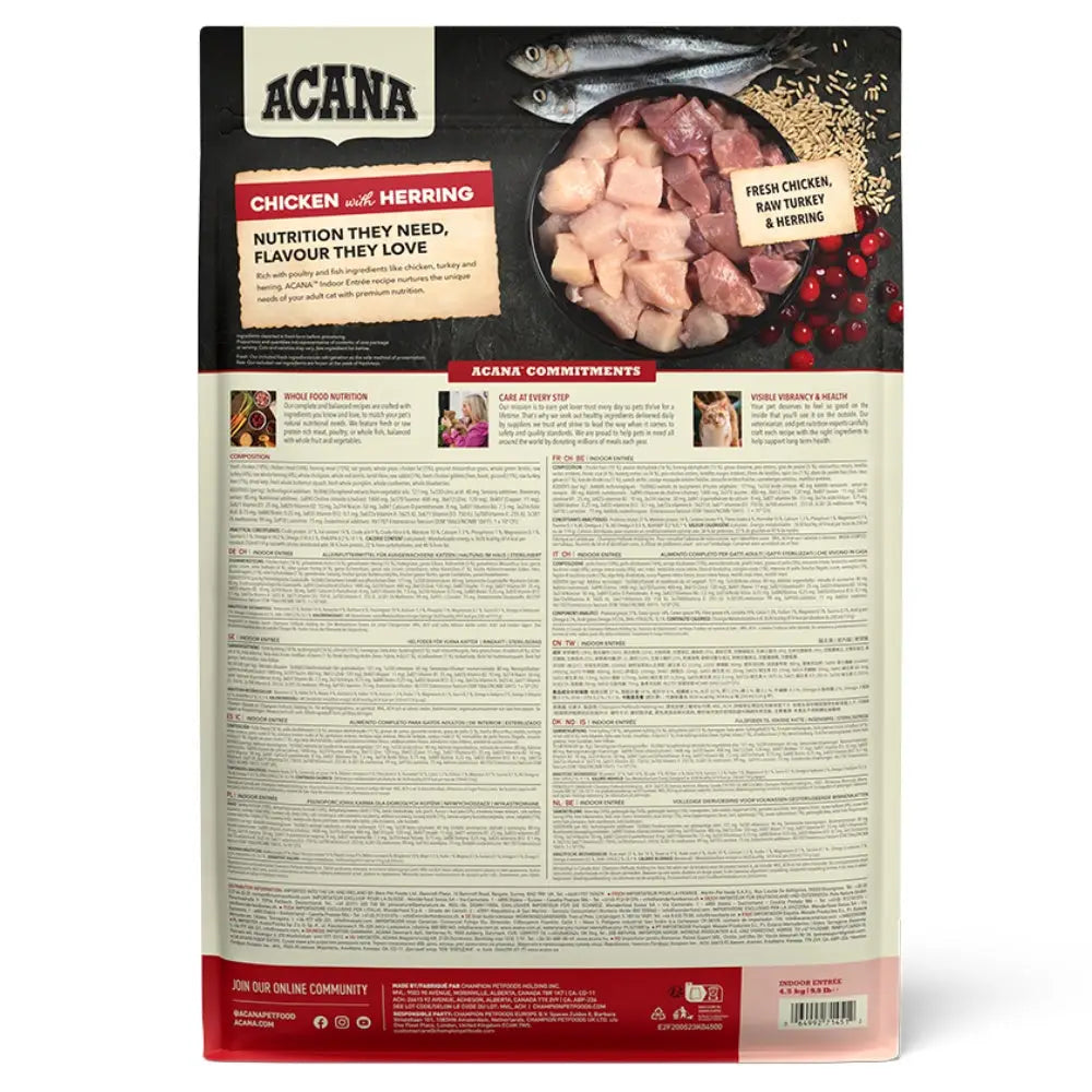 Acana Cat Indoor Entree - Mejor Precio - Mascotas Ávila