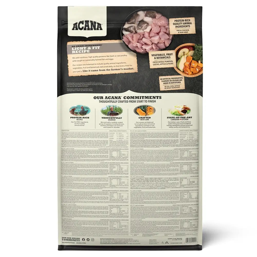 Acana Dog Light & Fit - Mejor Precio - Mascotas Ávila